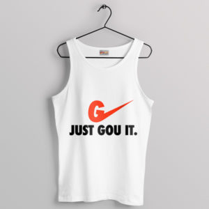 Just Gou It Peggy Style White Tank Top