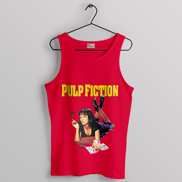Mia's Dance Moves Pulp Fiction Red Tank Top Best Quentin