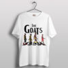 NBA GOATS Rankings Abbey Road T-Shirt Basketball