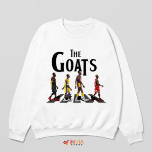 NBA Goat Pyramid Sweatshirt Lebron vs Jordan VS Kobe