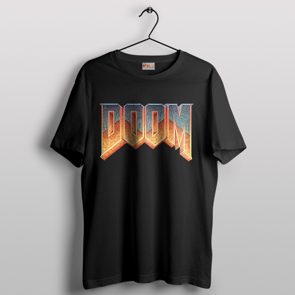 Play Doom 95 Story Black T-Shirt Game