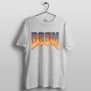 Play Doom 95 Story Sport Grey T-Shirt Game