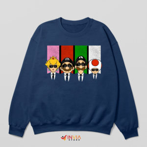 Reservoir New Super Mario Bros Navy Sweatshirt Game