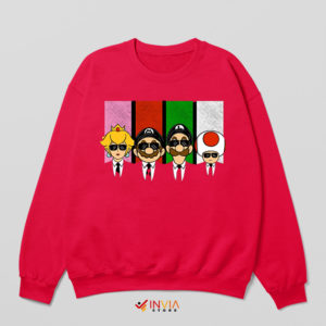 Reservoir New Super Mario Bros Red Sweatshirt Game