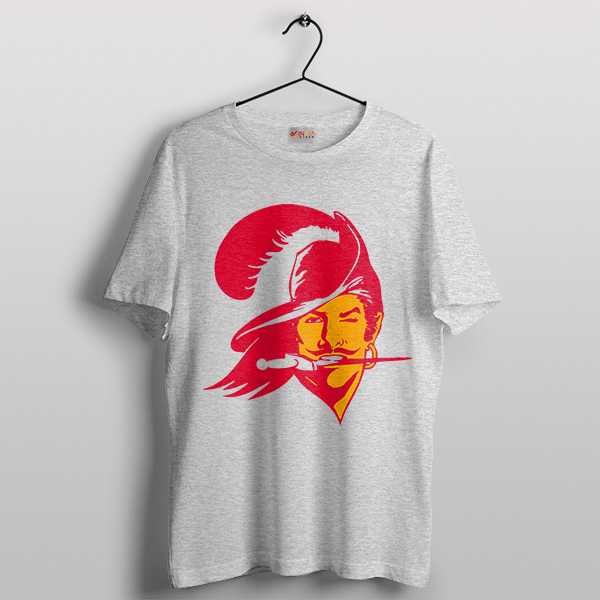 Retro Tampa Bay Buccaneers Record Sport Grey T-Shirt Graphic Merch
