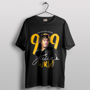 Signature Juice Wrld 999 Graphic T-Shirt Merch Tour