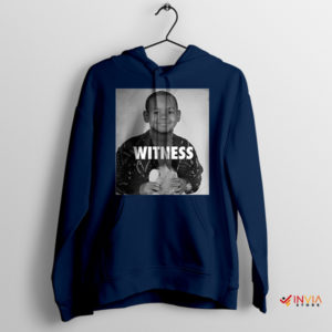 Witness LeBron James Game Navy Hoodie NBA Basketball