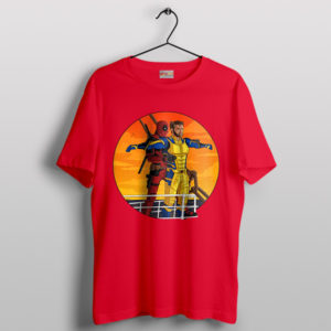 Wolverine Deadpool 3 Scene Titanic T-Shirt Movie Meme