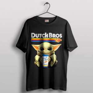 Baby Grogu Dutch Bros Coffee T-Shirt Mandalorian