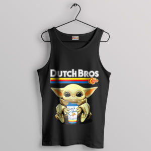 Baby Yoda Dutch Bros Coffee Delivery Tank Top Merch