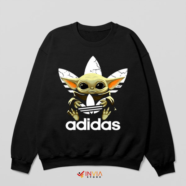 Baby Yoda Gifts Adidas Sweatshirt The Mandalorian