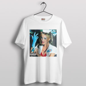 Best Blink 182 Nurse Album Cover White Graphic T-Shirt