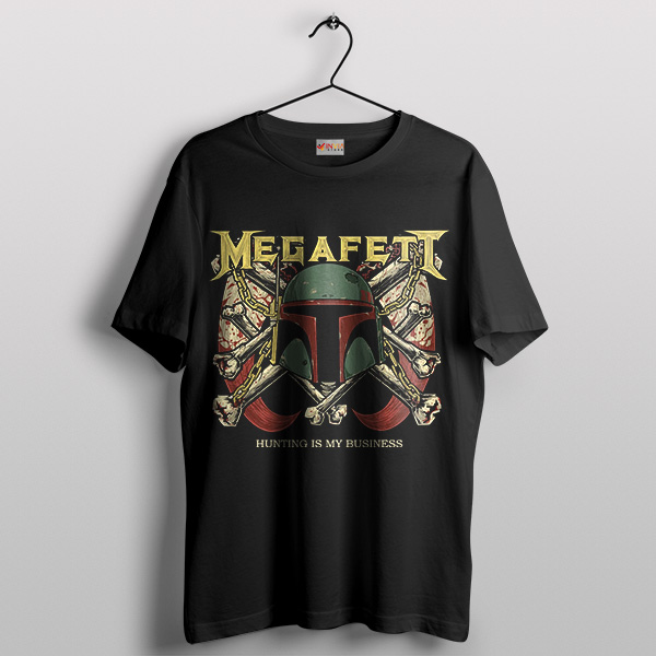 Boba Fett Helmet Megadeth Mascot T-Shirt