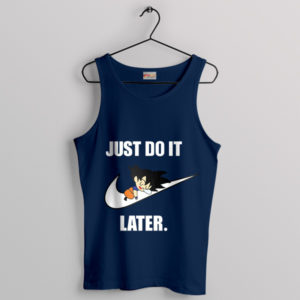 Child Goku Dragon Ball Nike Navy Tank Top