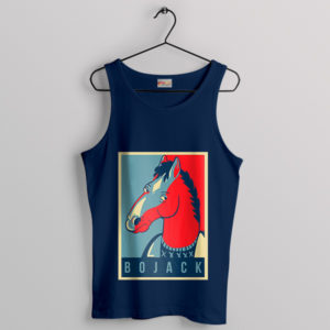 Comedy Bojack Horseman 6 Merch Navy Tank Top