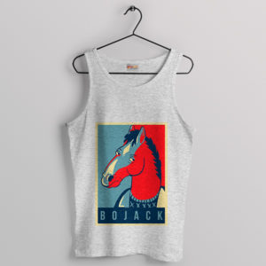 Comedy Bojack Horseman 6 Merch Sport Grey Tank Top