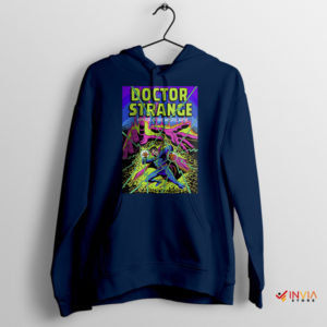 Cover Art Comic Doctor Strange Navy Hoodie