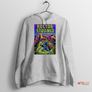 Cover Art Comic Doctor Strange Sport Grey Hoodie