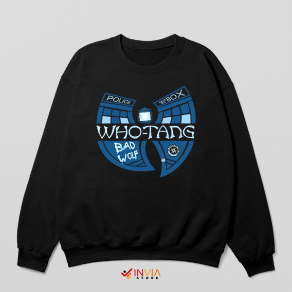 Doctor Who Tardis Wu Tang Clan Sweatshirt
