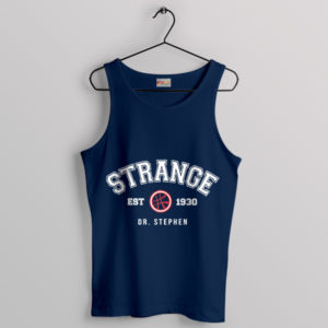 Dr Stephen Strange's Birthday Navy Tank Top