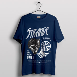 Dr Strange Marvel Comics Characters Navy T-Shirt