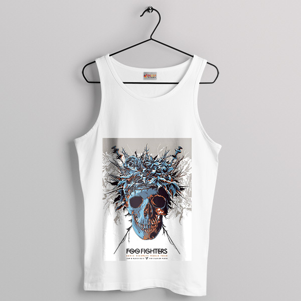 Foo Fighters Sonic Highways Tour Perth White Tank Top