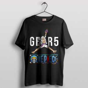 Gear 5 Luffy Manga Air Jordan T-Shirt One Piece