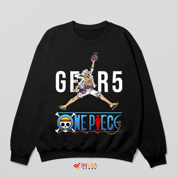 Gear 5 Luffy Powers Air Jordan Sweatshirt