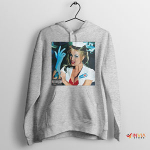 Girl on Blink-182 Enema of the State SPort Grey Hoodie