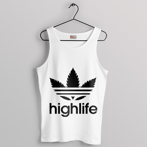 Highlife Weed Adidas Symbol Tank Top