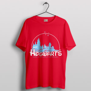 Hogwarts Legacy JK Rowling Red T-Shirt Disney Castle