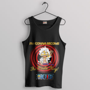 Looney Tunes Logo Gear 5 Luffy Tank Top Manga