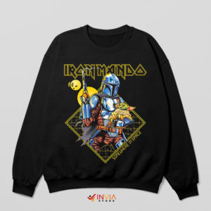 Mando Season 3 Meme Iron Maiden Sweatshirt