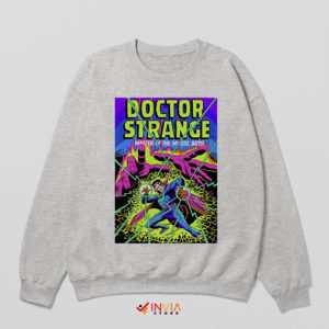 Marvel Comics News Doctor Strange Sport Grey Sweatshirt