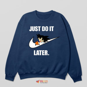 Mastered Ultra Instinct Goku Nike Navy Sweatshirt
