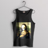 Meme Alien Mona Lisa Eyebrows Tank Top