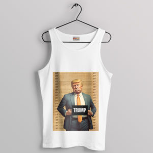 Meme Latest Trump Mugshot News White Tank Top