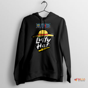 Meme Pizza Hut Monkey D Luffy Gear 5 BLack Hoodie