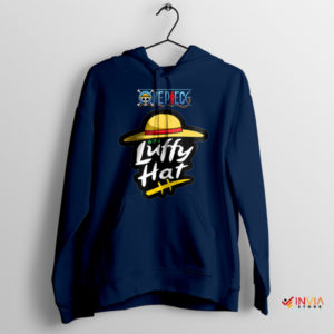 Meme Pizza Hut Monkey D Luffy Gear 5 Navy Hoodie