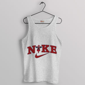 Meme Spider Man No Way Home Nike Sport Grey Tank Top