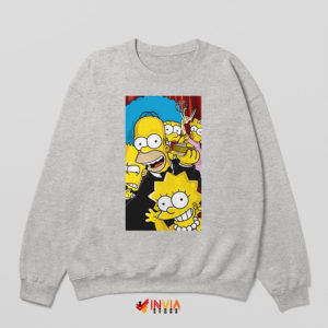 Meme The Simpsons Hit and Run Sport Grey Sweatshirt