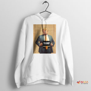 Meme Trump Mugshot News Today White Hoodie