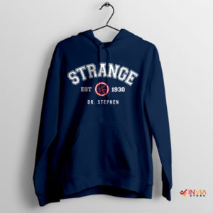 Merch Doctor Strange Est 1930 Navy Hoodie