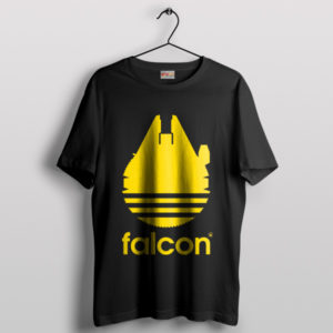 Millennium Falcon Model Adidas T-Shirt movie