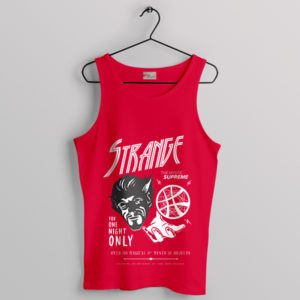 Multiverse Doctor Strange 3 Movie Red Tank Top