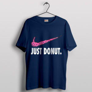 Nike Dunks Just Donut Meme Navy T-Shirt