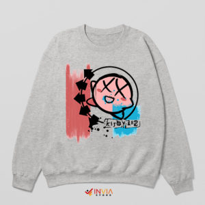 Nintendo Kirby Meme Blink-182 SPort Grey Sweatshirt