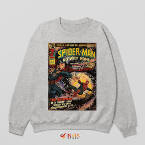 Old Comic No Way Home Sport Grey Sweatshirt