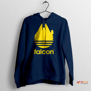 Original Millennium Falcon Adidas Navy Hoodie