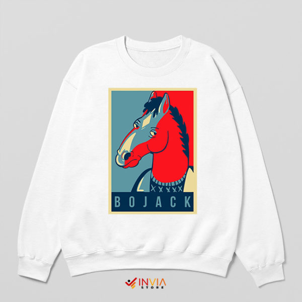 Seaosn 7 Bojack Horseman Fanart White Sweatshirt